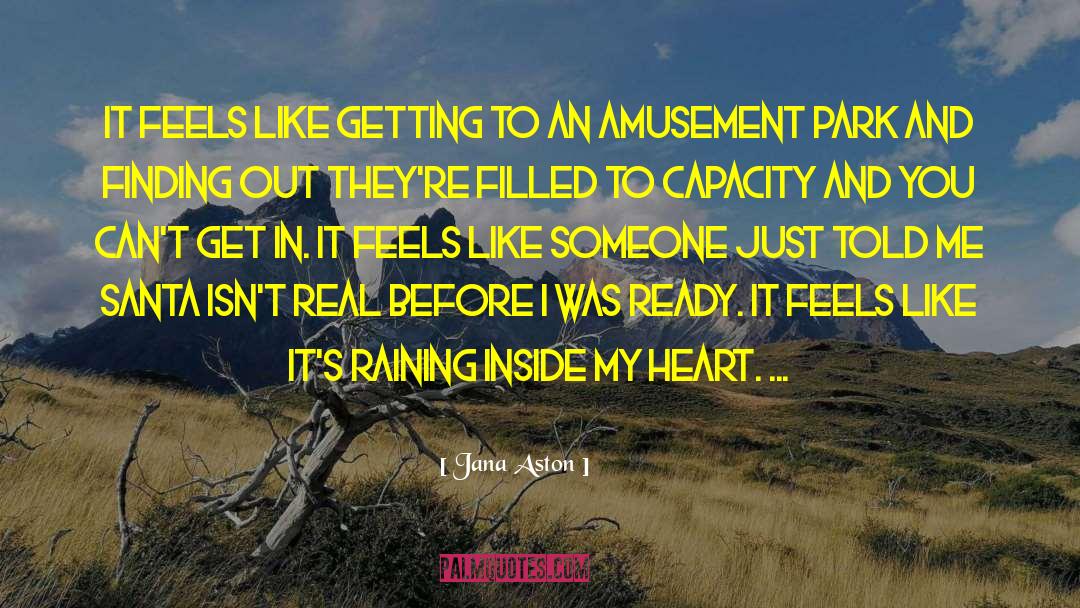 Raining quotes by Jana Aston