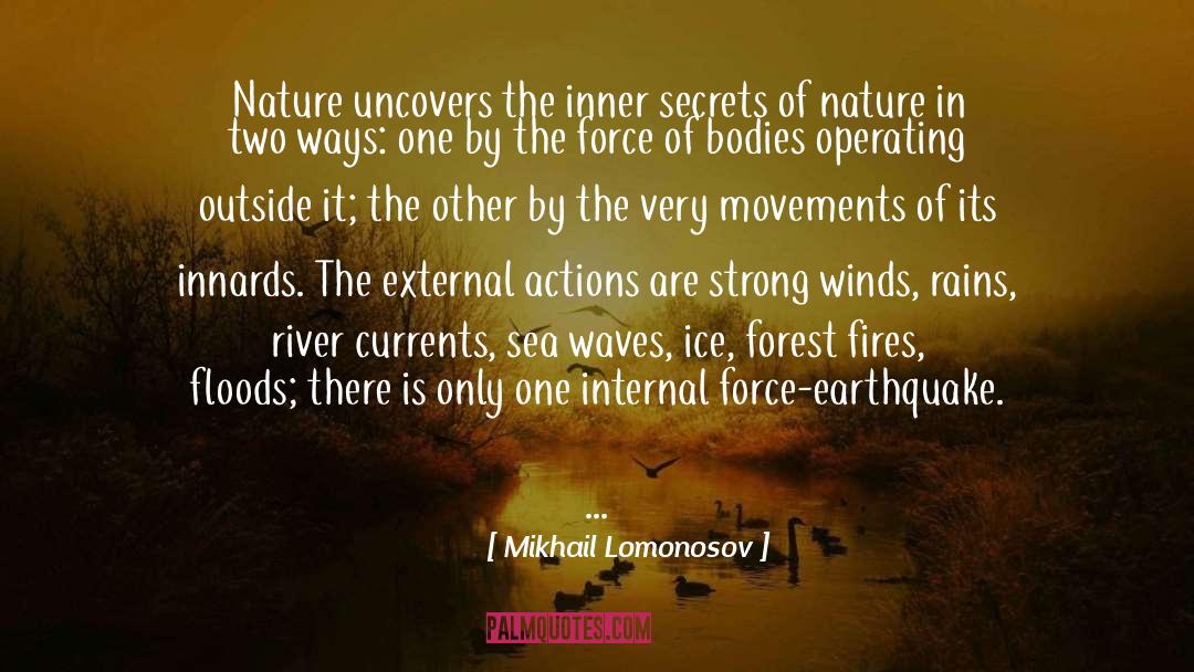 Rains quotes by Mikhail Lomonosov