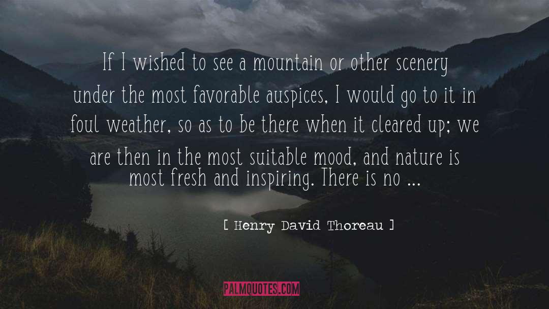 Rainy Weather quotes by Henry David Thoreau