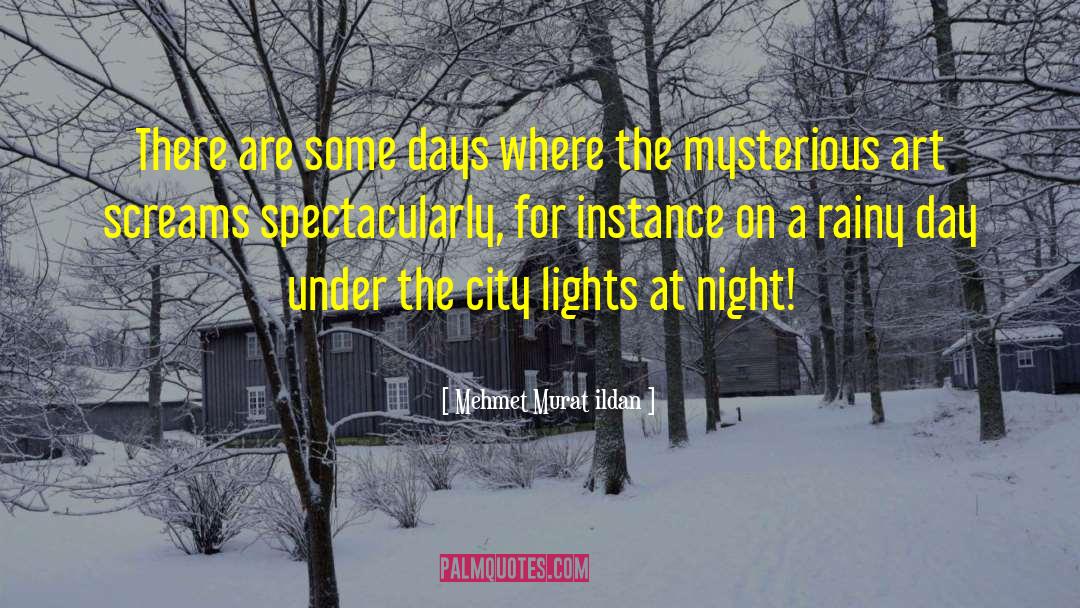 Rainy Weather Ride quotes by Mehmet Murat Ildan
