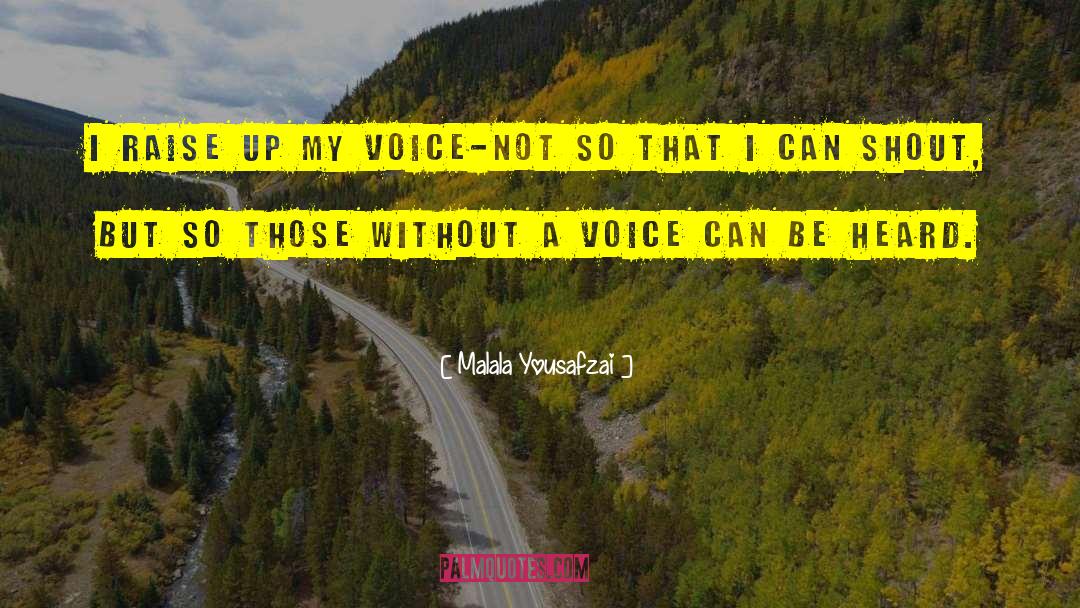 Raise Up quotes by Malala Yousafzai