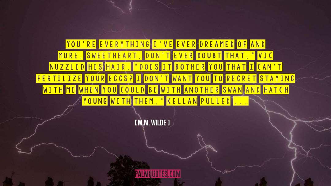 Raise Your Eyebrows quotes by M.M. Wilde