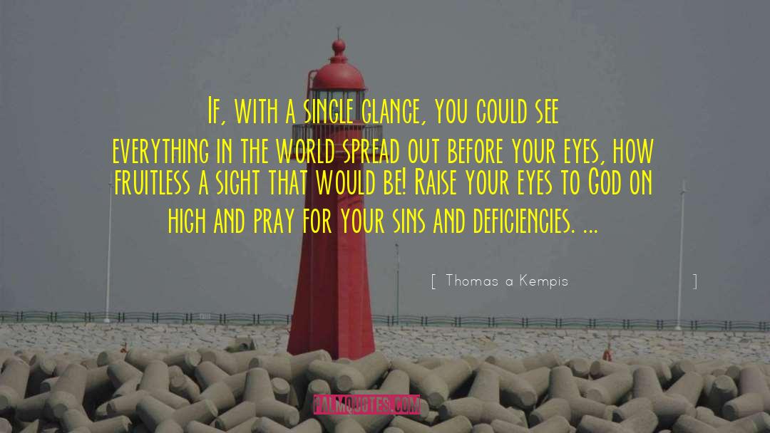 Raise Your Eyebrows quotes by Thomas A Kempis