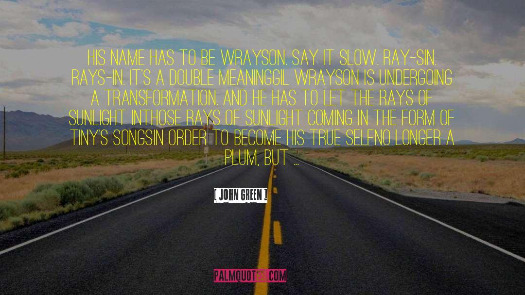 Raisin quotes by John Green