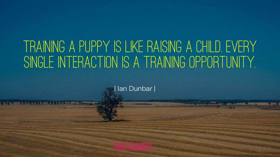 Raising A Child quotes by Ian Dunbar