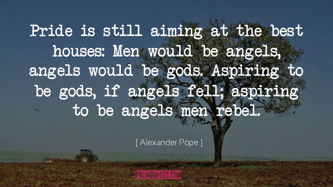 Raising Angels quotes by Alexander Pope