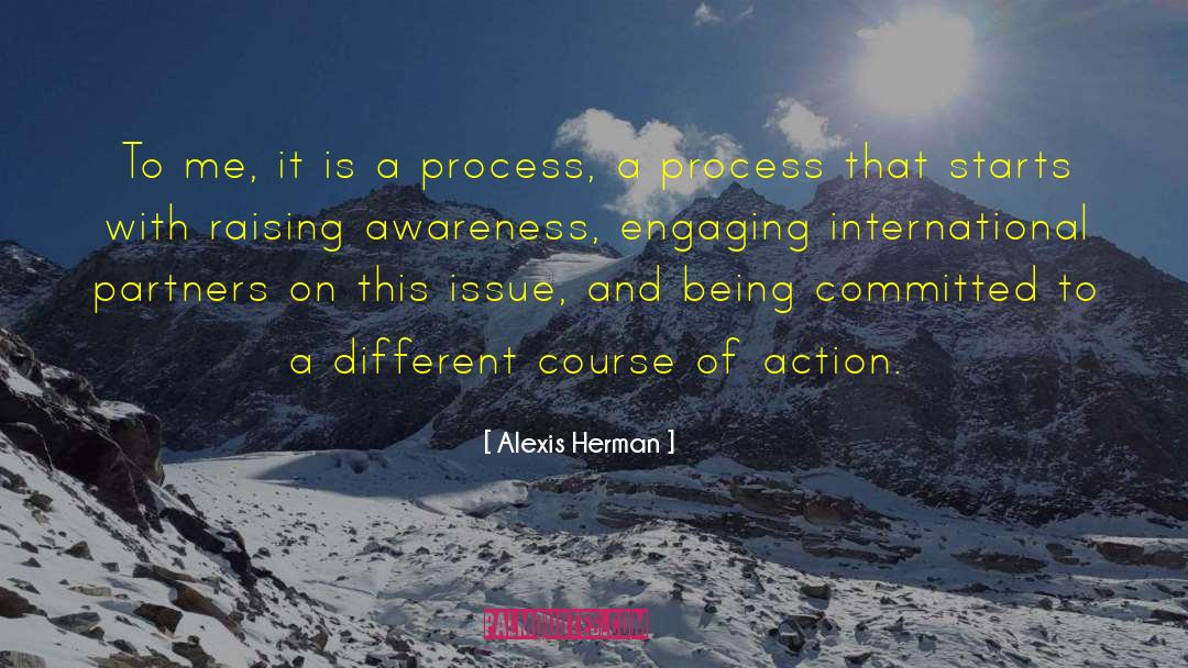 Raising Awareness quotes by Alexis Herman