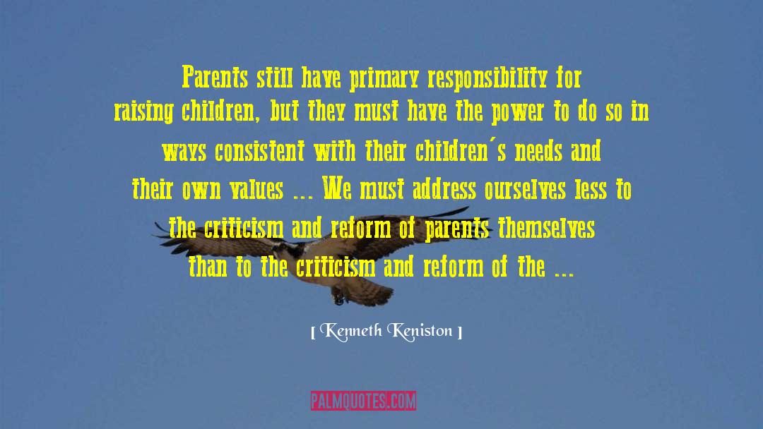 Raising Children quotes by Kenneth Keniston