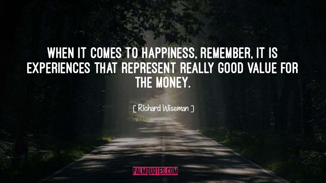 Raising Money quotes by Richard Wiseman