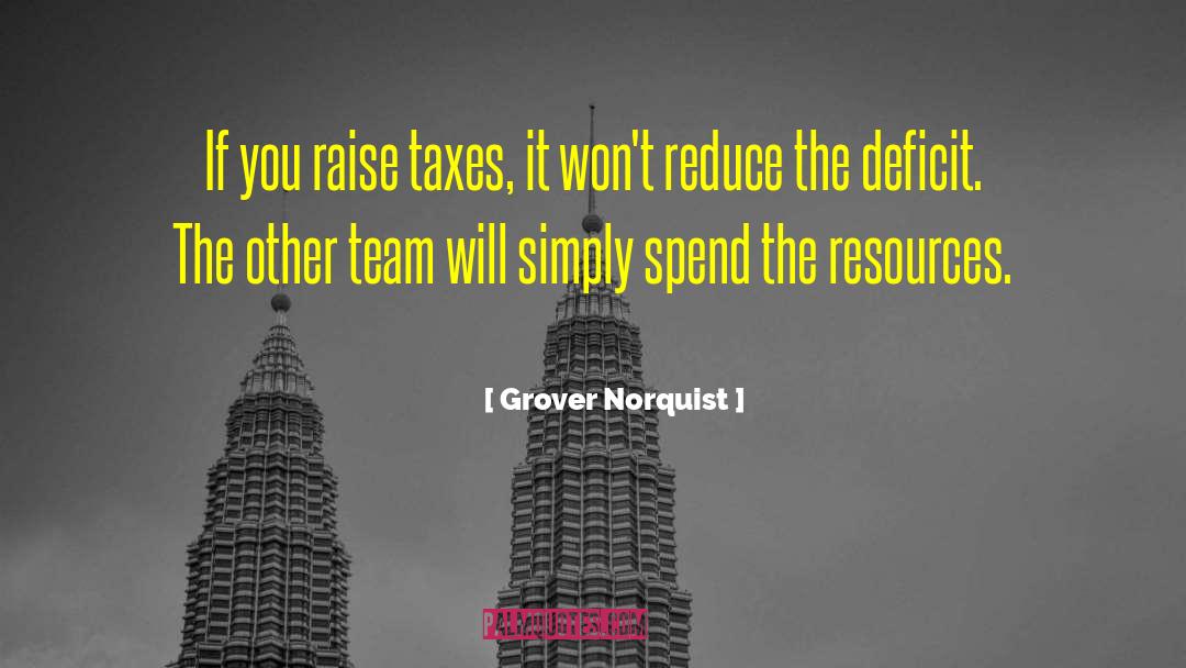 Raising Taxes quotes by Grover Norquist