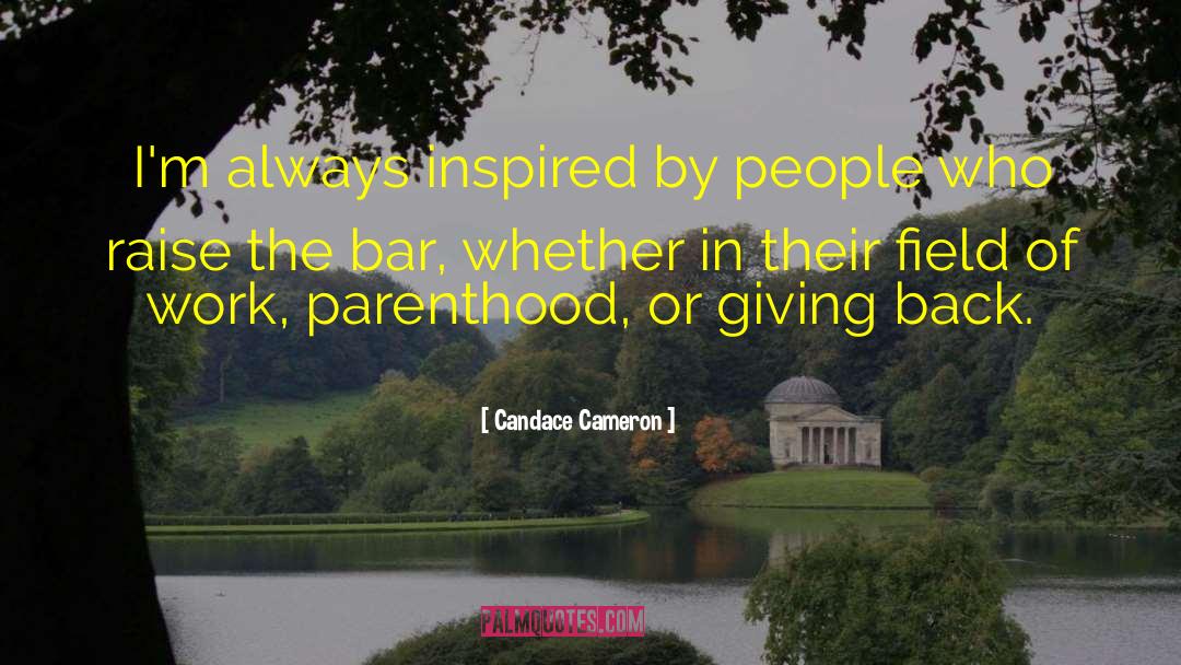 Raising The Bar quotes by Candace Cameron