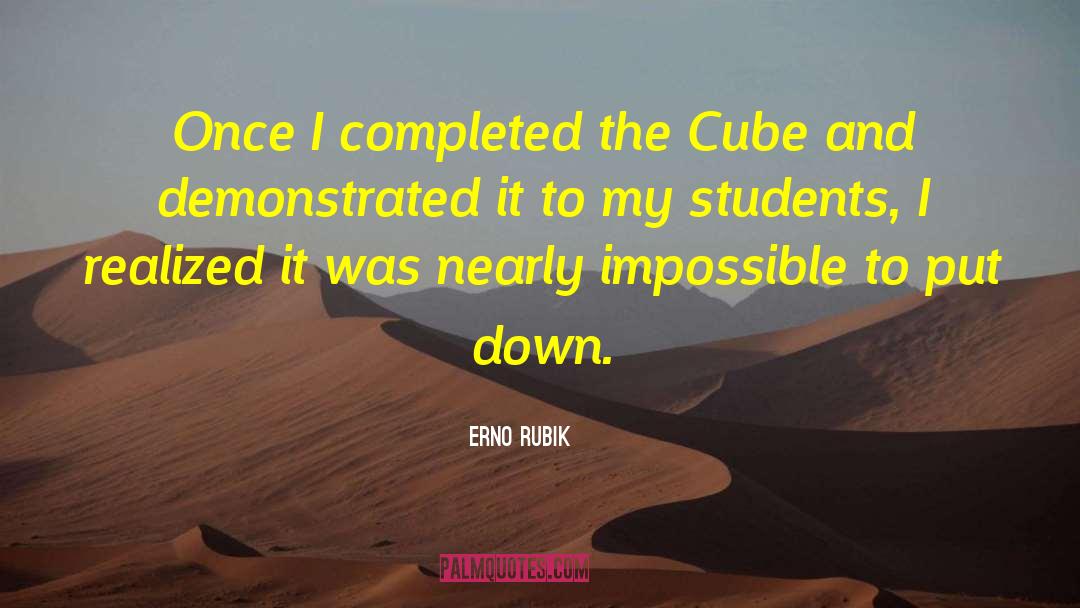 Rakuraku Cube quotes by Erno Rubik