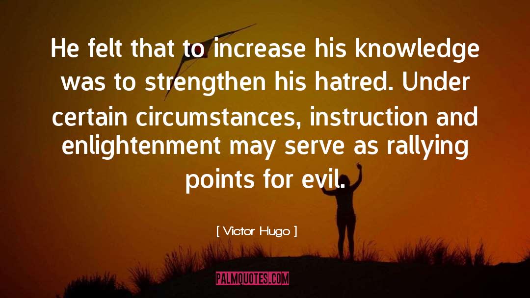 Rallying quotes by Victor Hugo