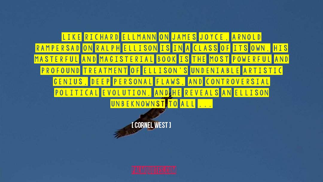 Ralph Ellison quotes by Cornel West