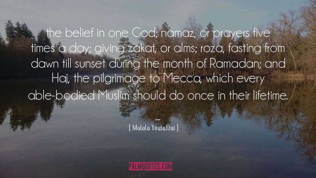 Ramadan quotes by Malala Yousafzai
