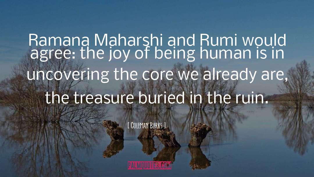 Ramana Maharshi quotes by Coleman Barks