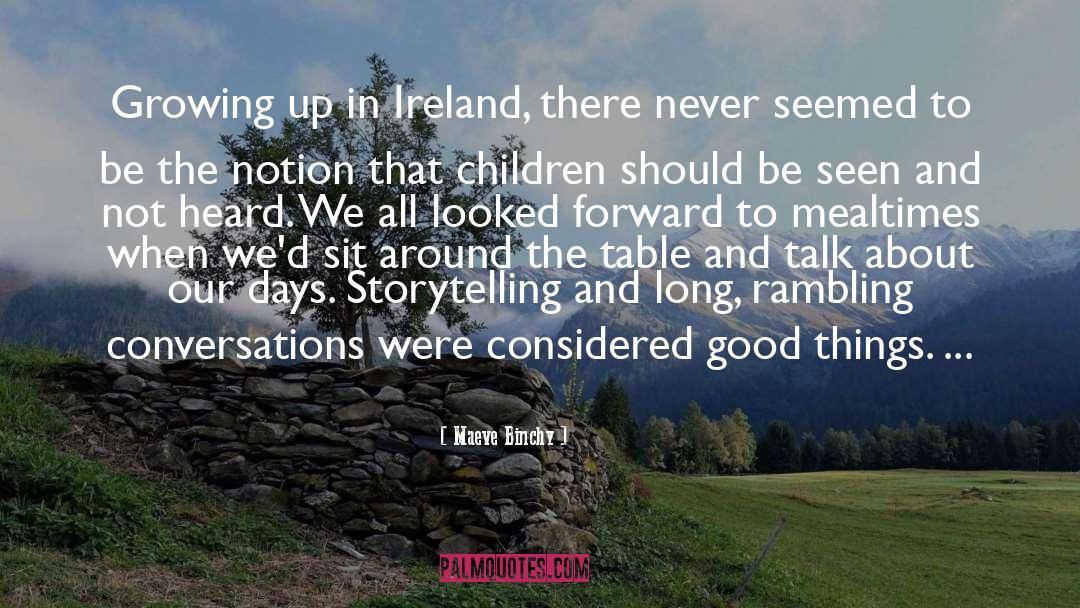 Rambling quotes by Maeve Binchy