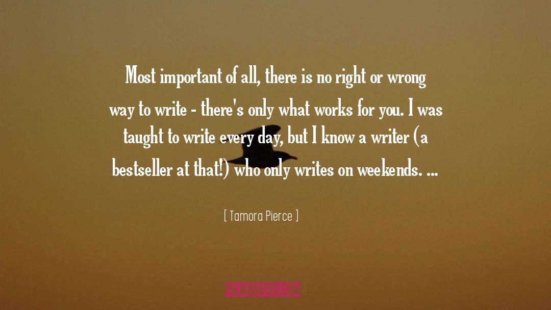 Ramblings Of A Writer quotes by Tamora Pierce