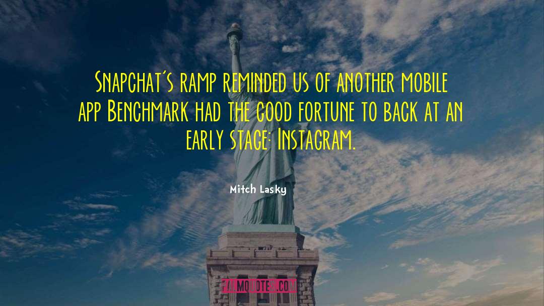 Ramp quotes by Mitch Lasky