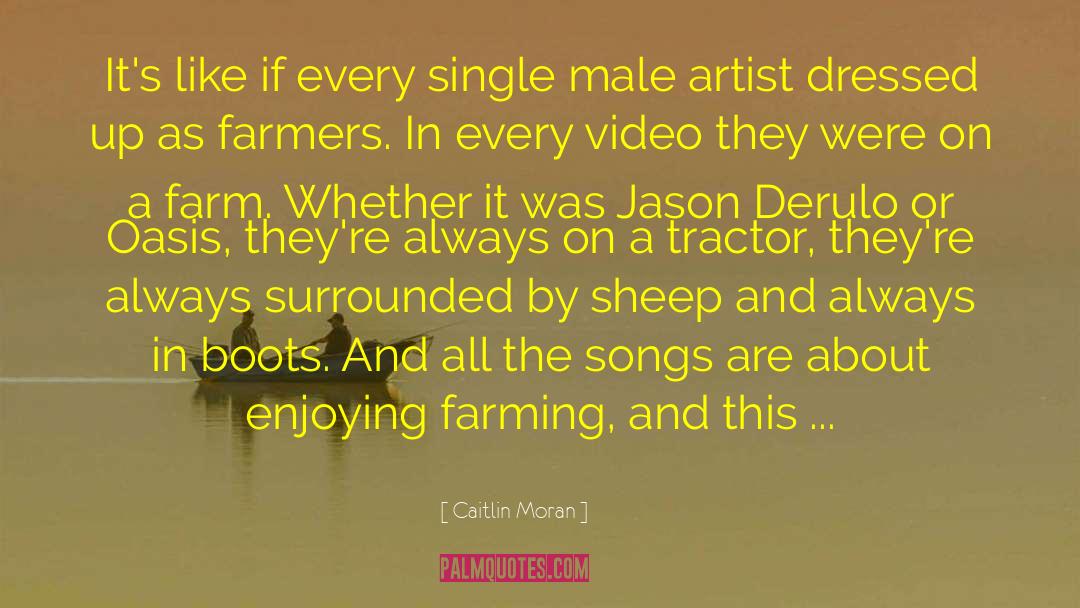 Ranchland Tractor quotes by Caitlin Moran