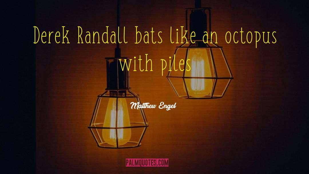 Randall Flagg quotes by Matthew Engel