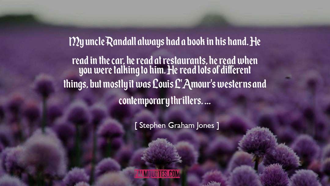 Randall quotes by Stephen Graham Jones