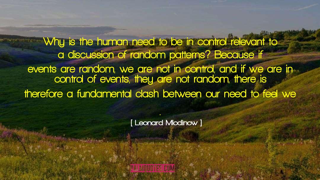 Random Events quotes by Leonard Mlodinow