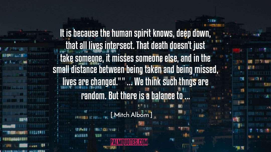 Random Mutation quotes by Mitch Albom