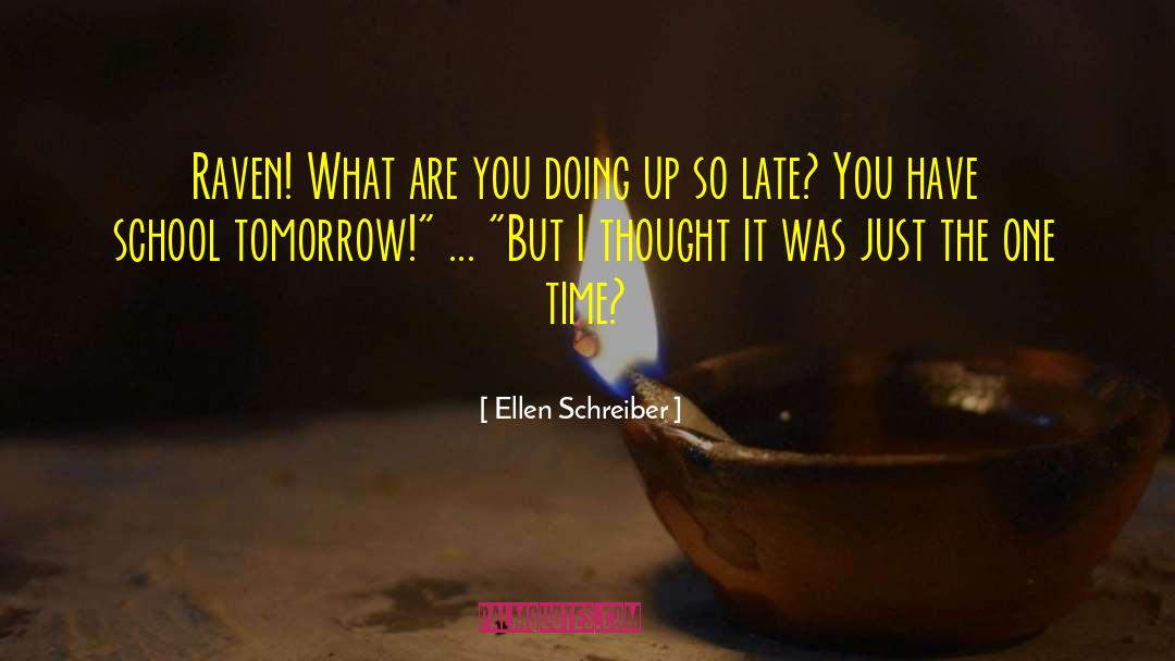 Random Thought quotes by Ellen Schreiber