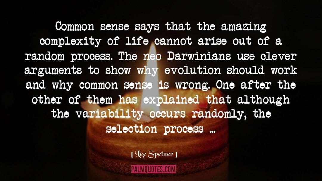 Random Variability quotes by Lee Spetner