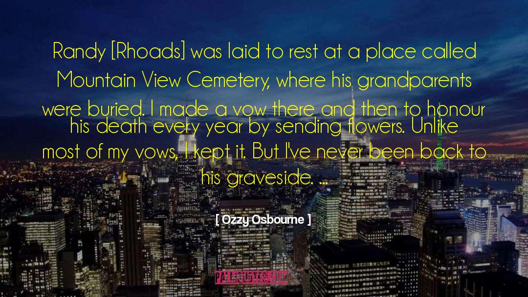 Randy Rhoads quotes by Ozzy Osbourne