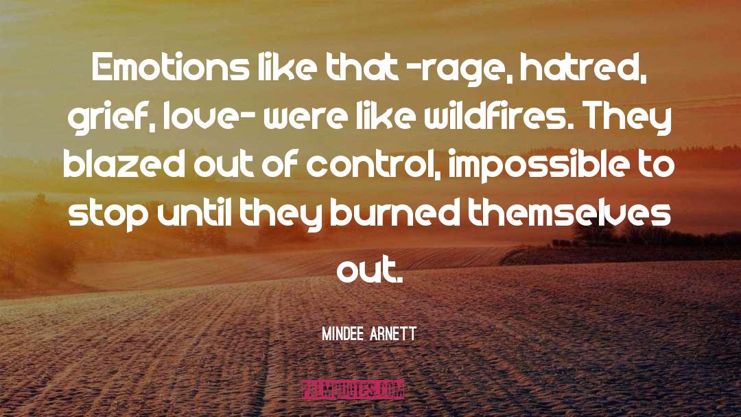 Range Of Emotions quotes by Mindee Arnett