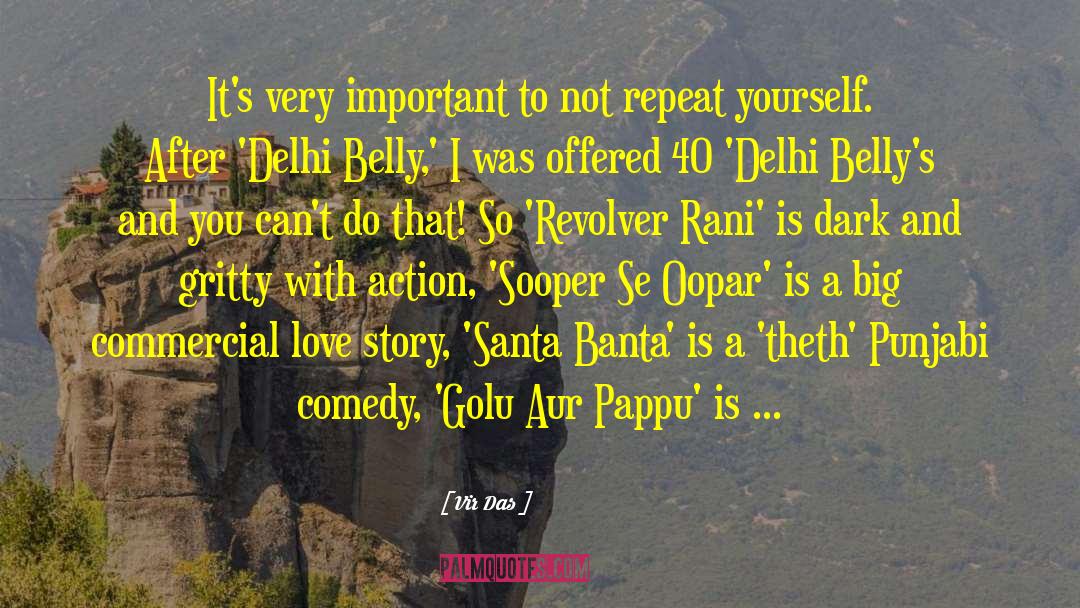 Rani Laxmi Bai quotes by Vir Das