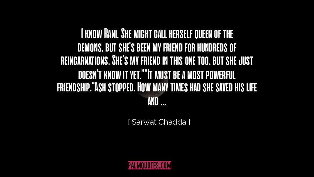 Rani Sati Dadi quotes by Sarwat Chadda