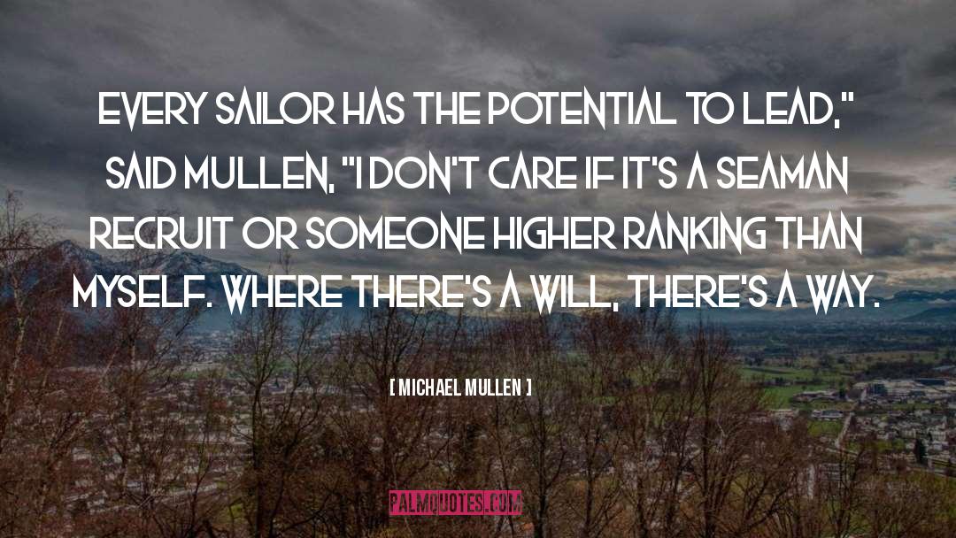Ranking quotes by Michael Mullen