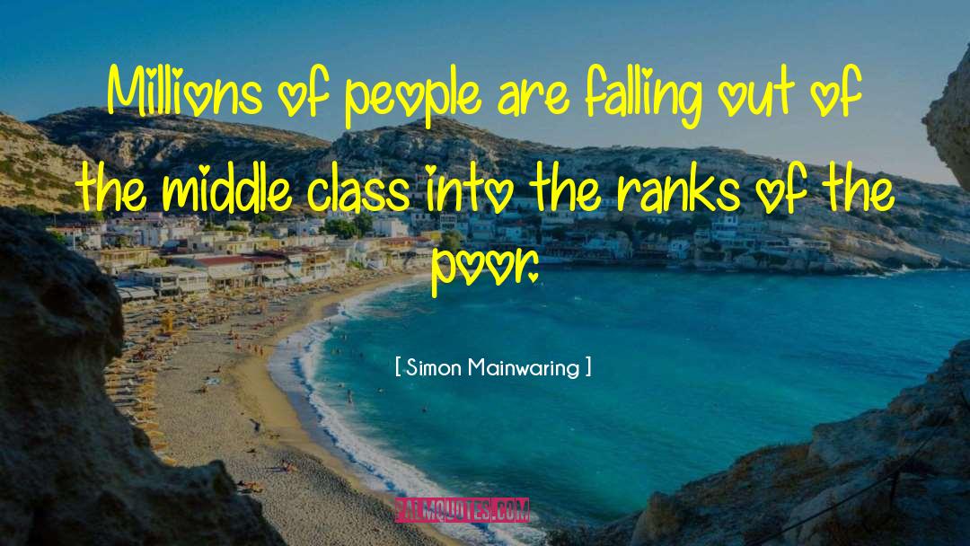 Ranks quotes by Simon Mainwaring