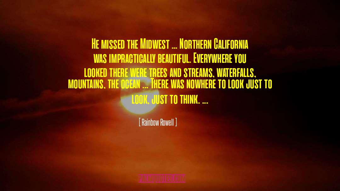 Ranlett California quotes by Rainbow Rowell