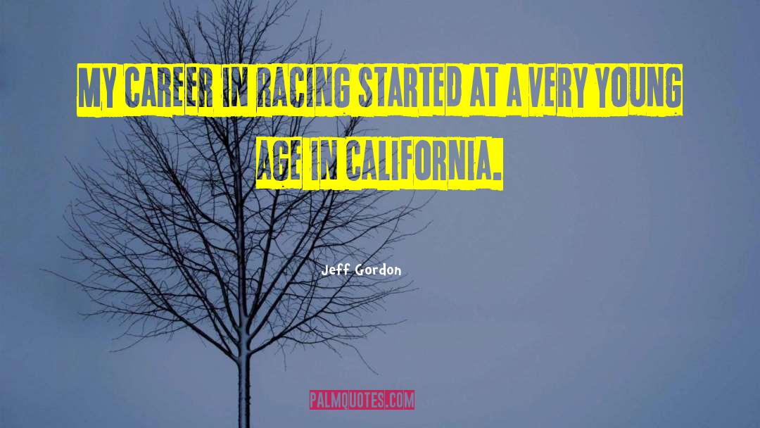 Ranlett California quotes by Jeff Gordon