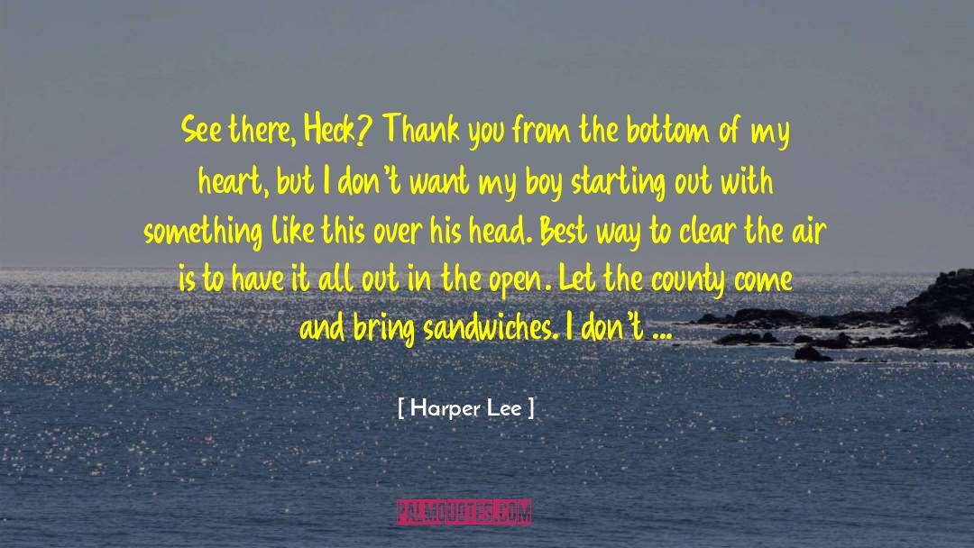 Ranve Boy quotes by Harper Lee