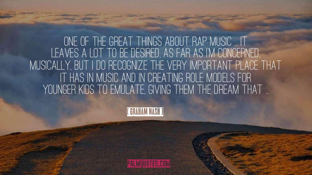 Rap Music quotes by Graham Nash