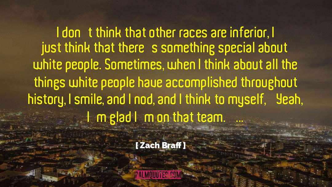 Rap On Race quotes by Zach Braff