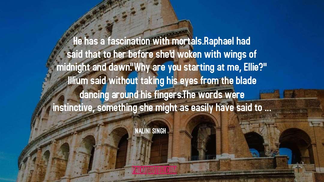 Raphael Challon quotes by Nalini Singh