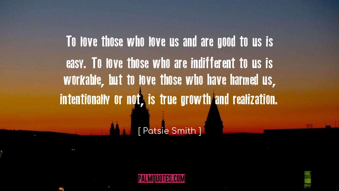Rapid Growth quotes by Patsie Smith