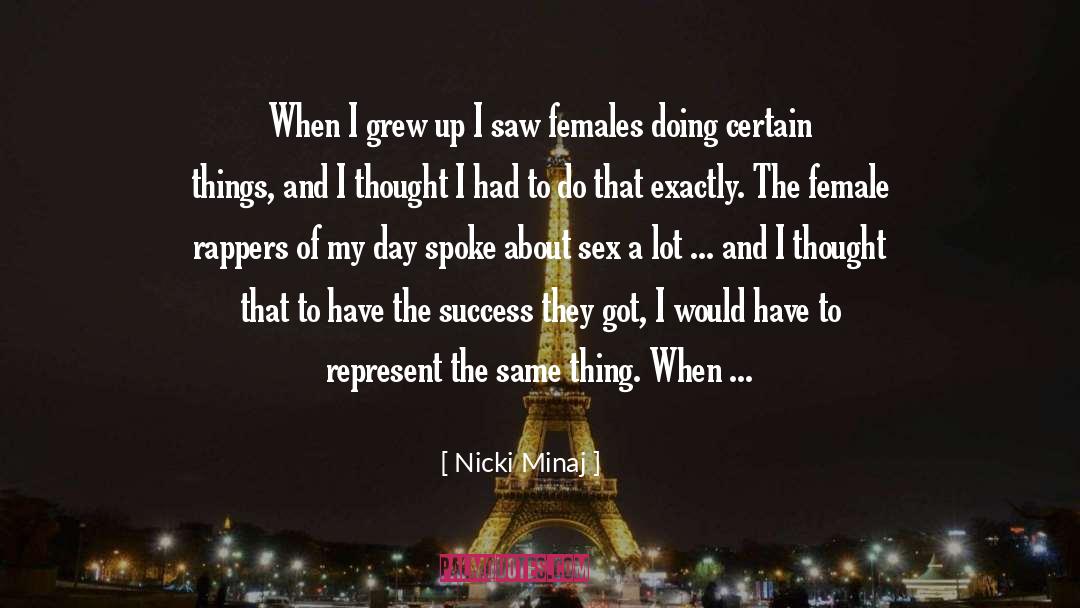 Rappers quotes by Nicki Minaj