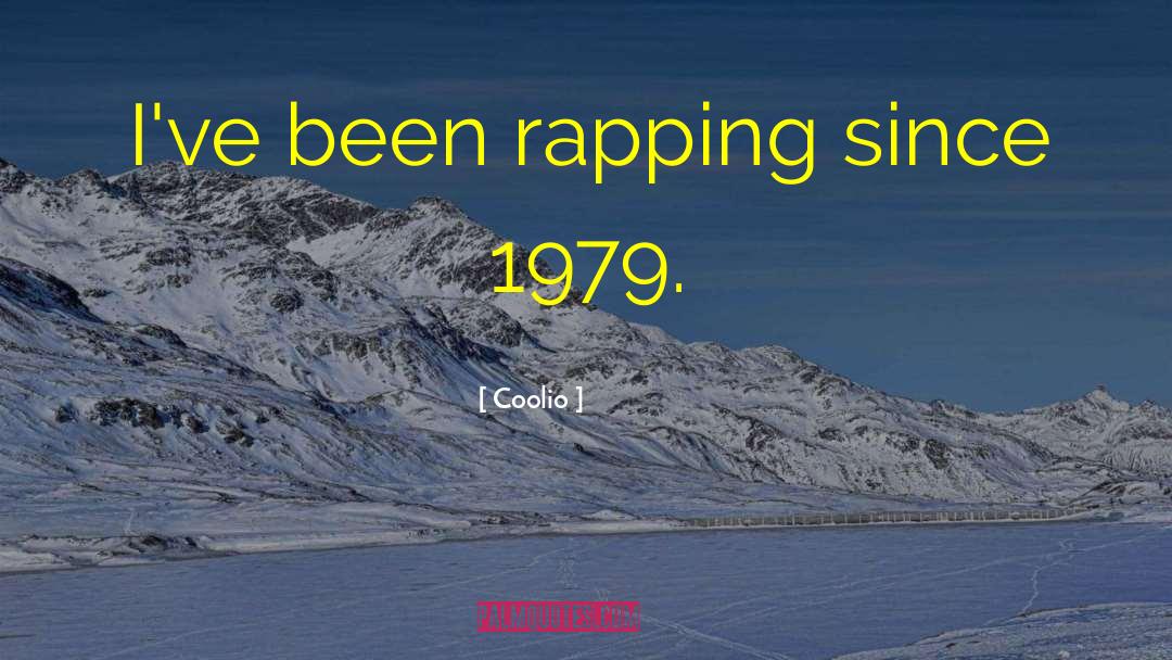 Rapping quotes by Coolio