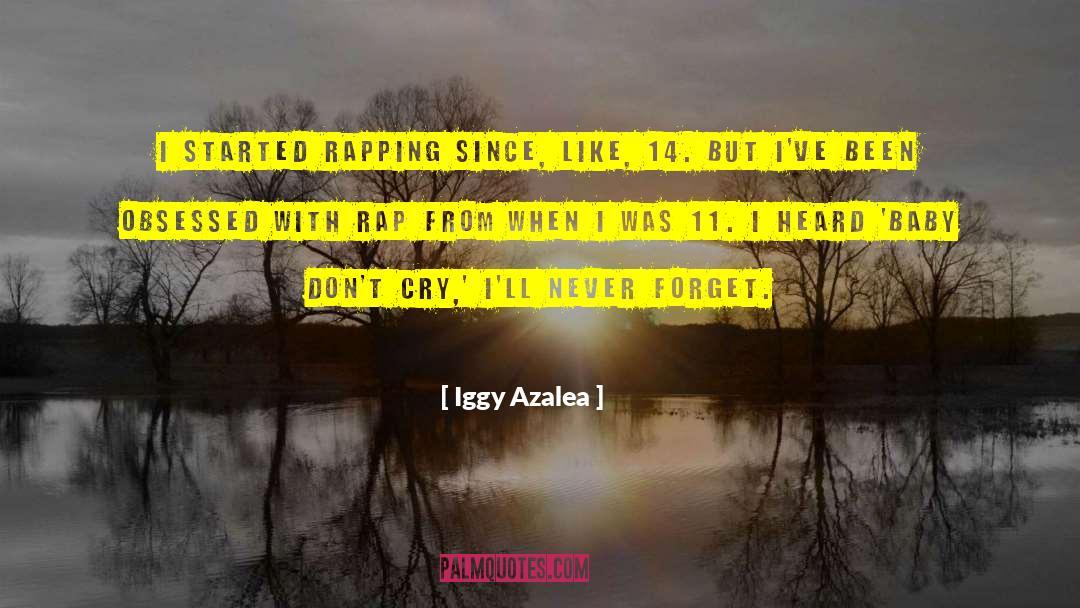 Rapping quotes by Iggy Azalea