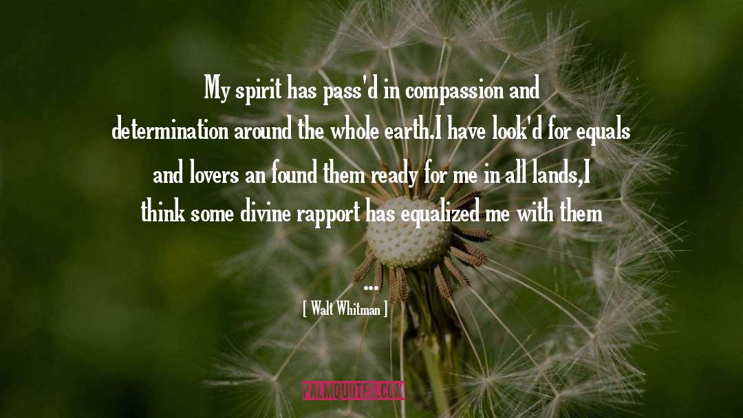 Rapport quotes by Walt Whitman