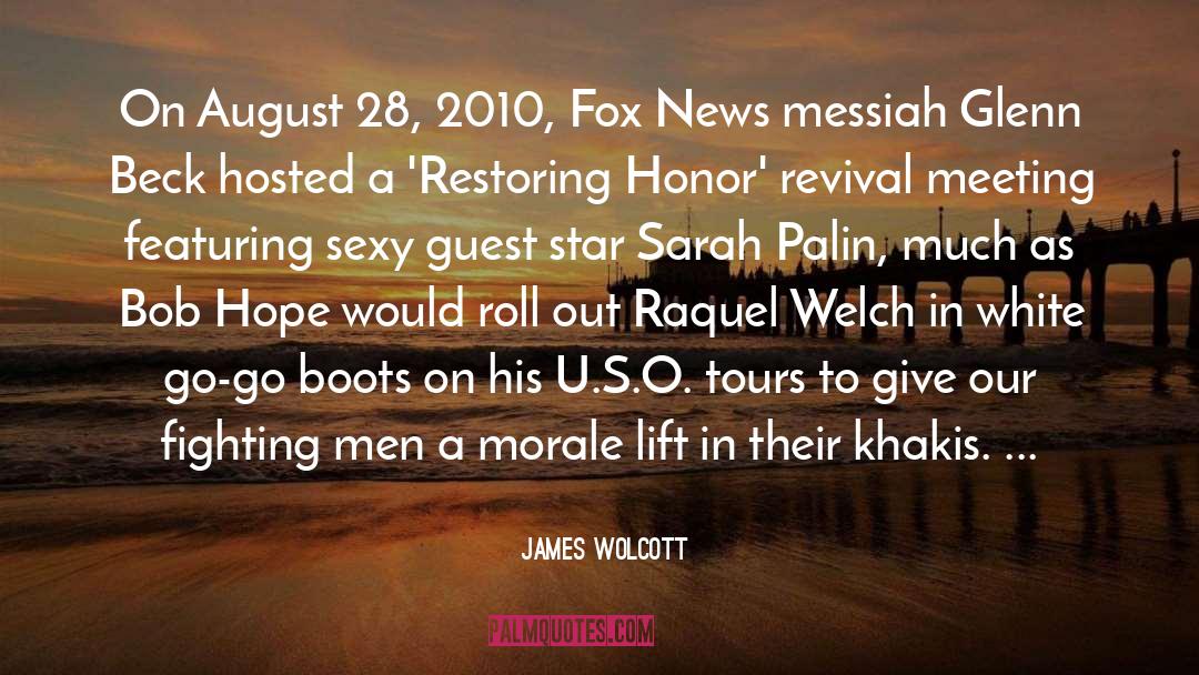 Raquel quotes by James Wolcott