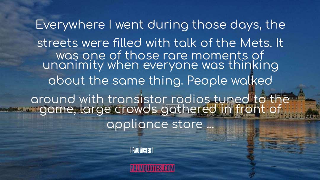 Rare Moments quotes by Paul Auster