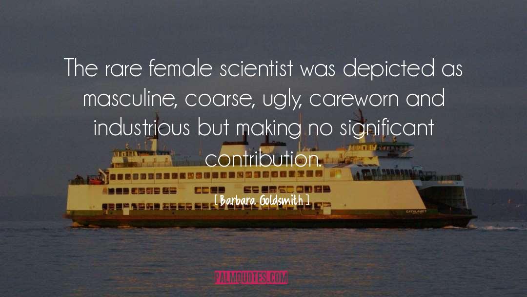 Rare Science Jokes quotes by Barbara Goldsmith